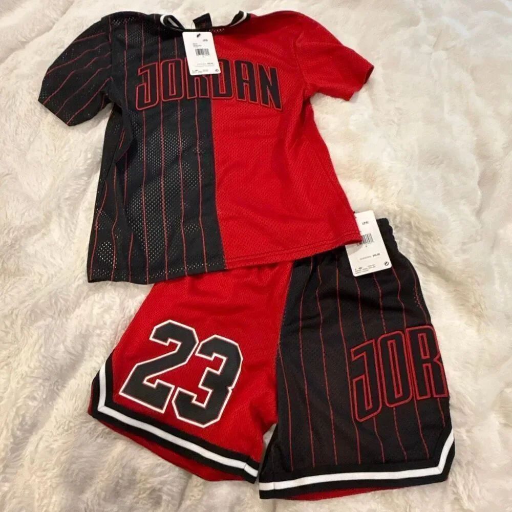 NWT Nike Jordan two-piece short shorts set